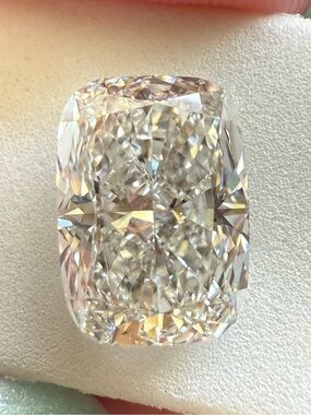 3.00 Carat Elongated Cushion Cut Lab Grown Diamond IGI Certified for Jewelry
